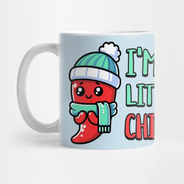 I'm a Little Chili! Cute Chili Pepper Cartoon by Cute And Punny